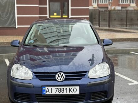 Синий Фольксваген Гольф, объемом двигателя 1.6 л и пробегом 195 тыс. км за 5900 $, фото 1 на Automoto.ua