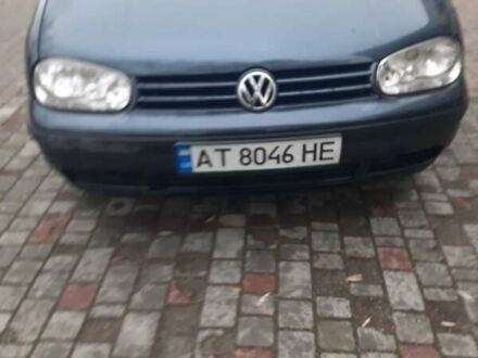 Синий Фольксваген Гольф, объемом двигателя 1.6 л и пробегом 345 тыс. км за 4300 $, фото 1 на Automoto.ua
