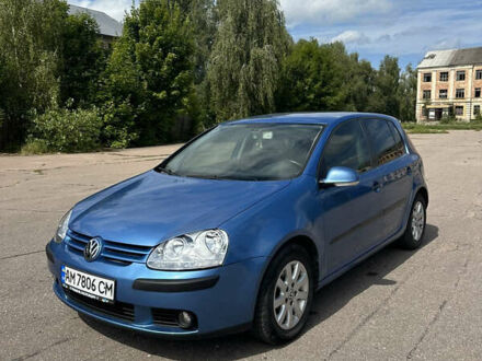 Синий Фольксваген Гольф, объемом двигателя 1.9 л и пробегом 285 тыс. км за 5500 $, фото 1 на Automoto.ua