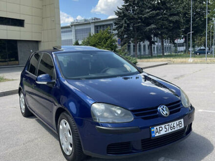 Фольксваген Гольф 2004 в Запорожье на Automoto.ua Синий Фольксваген Гольф, объемом двигателя 1.6 л и пробегом 217 тыс. км за 6100 $, фото 1 на Automoto.ua
