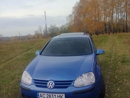 Фольксваген Гольф 2004 в Нововолынск на Automoto.ua Синий Фольксваген Гольф, объемом двигателя 1.9 л и пробегом 314 тыс. км за 5150 $, фото 1 на Automoto.ua