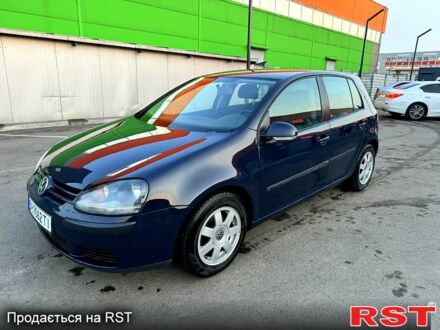 Синий Фольксваген Гольф, объемом двигателя 1.4 л и пробегом 289 тыс. км за 4450 $, фото 1 на Automoto.ua