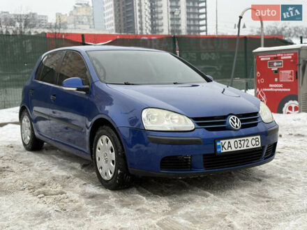 Синий Фольксваген Гольф, объемом двигателя 1.6 л и пробегом 322 тыс. км за 4799 $, фото 1 на Automoto.ua