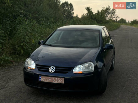 Синий Фольксваген Гольф, объемом двигателя 1.4 л и пробегом 260 тыс. км за 4599 $, фото 1 на Automoto.ua