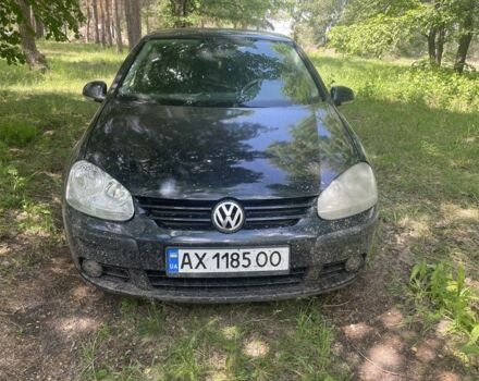Синий Фольксваген Гольф, объемом двигателя 2 л и пробегом 360 тыс. км за 4500 $, фото 1 на Automoto.ua