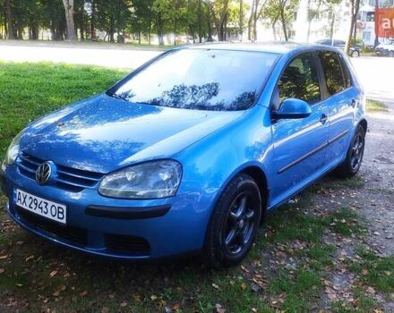 Синий Фольксваген Гольф, объемом двигателя 1.39 л и пробегом 304 тыс. км за 4200 $, фото 1 на Automoto.ua