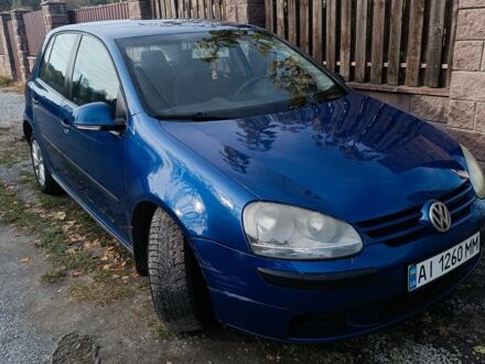 Синий Фольксваген Гольф, объемом двигателя 1.6 л и пробегом 290 тыс. км за 3850 $, фото 1 на Automoto.ua