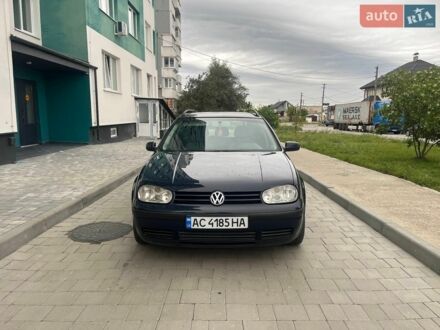 Синий Фольксваген Гольф, объемом двигателя 1.9 л и пробегом 350 тыс. км за 4300 $, фото 1 на Automoto.ua