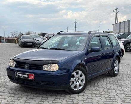 Синий Фольксваген Гольф, объемом двигателя 1.6 л и пробегом 262 тыс. км за 4590 $, фото 1 на Automoto.ua