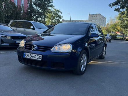 Фольксваген Гольф 2005 в Киеве на Automoto.ua Синий Фольксваген Гольф, объемом двигателя 1.6 л и пробегом 211 тыс. км за 5500 $, фото 1 на Automoto.ua