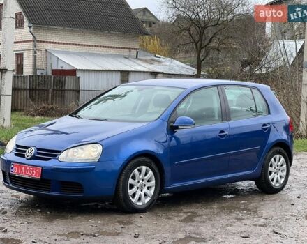 Синий Фольксваген Гольф, объемом двигателя 1.6 л и пробегом 206 тыс. км за 5800 $, фото 1 на Automoto.ua