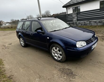 Синий Фольксваген Гольф, объемом двигателя 1.9 л и пробегом 380 тыс. км за 2150 $, фото 1 на Automoto.ua