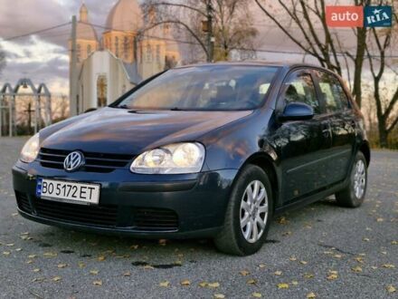 Фольксваген Гольф 2005 в Волочиске на Automoto.ua Синий Фольксваген Гольф, объемом двигателя 1.4 л и пробегом 200 тыс. км за 5250 $, фото 1 на Automoto.ua