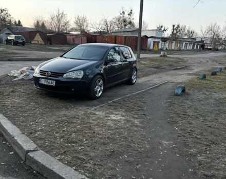 Синий Фольксваген Гольф, объемом двигателя 2 л и пробегом 220 тыс. км за 5500 $, фото 1 на Automoto.ua