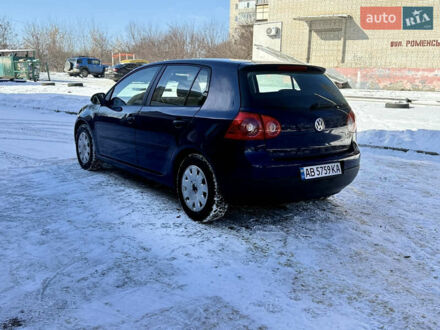Фольксваген Гольф 2005 в Сумах на Automoto.ua Синий Фольксваген Гольф, объемом двигателя 1.4 л и пробегом 186 тыс. км за 5250 $, фото 1 на Automoto.ua