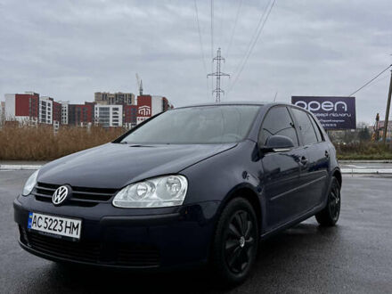 Синий Фольксваген Гольф, объемом двигателя 1.4 л и пробегом 220 тыс. км за 5000 $, фото 1 на Automoto.ua