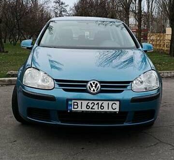 Фольксваген Гольф 2005 у Горішні Плавні (Комсомольськ) на Automoto.ua Синій Фольксваген Гольф, об'ємом двигуна 1.6 л та пробігом 270 тис. км за 5500 $, фото 1 на Automoto.ua