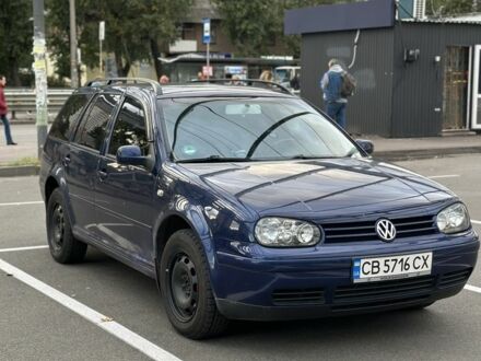 Синий Фольксваген Гольф, объемом двигателя 1.6 л и пробегом 286 тыс. км за 4600 $, фото 1 на Automoto.ua