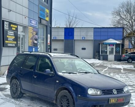Синий Фольксваген Гольф, объемом двигателя 1.9 л и пробегом 200 тыс. км за 1900 $, фото 1 на Automoto.ua