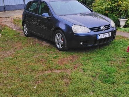 Фольксваген Гольф 2006 у Броварах на Automoto.ua Синій Фольксваген Гольф, об'ємом двигуна 2 л та пробігом 337 тис. км за 4500 $, фото 1 на Automoto.ua