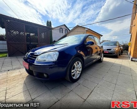Синий Фольксваген Гольф, объемом двигателя 1.6 л и пробегом 195 тыс. км за 5799 $, фото 1 на Automoto.ua