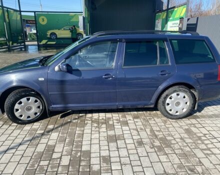 Синий Фольксваген Гольф, объемом двигателя 1.4 л и пробегом 194 тыс. км за 4550 $, фото 1 на Automoto.ua