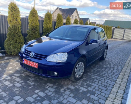 Синий Фольксваген Гольф, объемом двигателя 1.6 л и пробегом 167 тыс. км за 5500 $, фото 1 на Automoto.ua