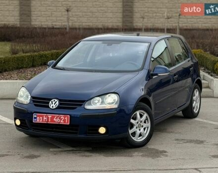 Синий Фольксваген Гольф, объемом двигателя 2 л и пробегом 169 тыс. км за 6700 $, фото 1 на Automoto.ua