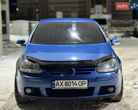Синий Фольксваген Гольф, объемом двигателя 2 л и пробегом 285 тыс. км за 5700 $, фото 1 на Automoto.ua