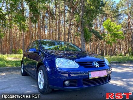 Фольксваген Гольф 2006 в Николаеве на Automoto.ua Синий Фольксваген Гольф, объемом двигателя 1.6 л и пробегом 75 тыс. км за 7500 $, фото 1 на Automoto.ua