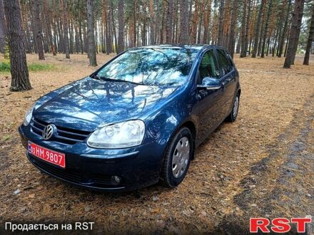 Синий Фольксваген Гольф, объемом двигателя 1.6 л и пробегом 223 тыс. км за 6200 $, фото 1 на Automoto.ua