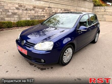 Синий Фольксваген Гольф, объемом двигателя 1.4 л и пробегом 237 тыс. км за 6100 $, фото 1 на Automoto.ua