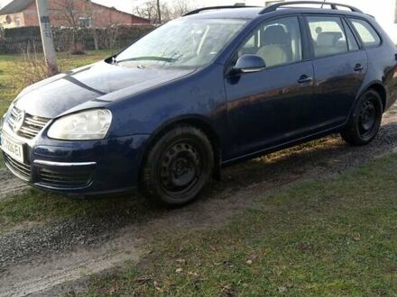 Синий Фольксваген Гольф, объемом двигателя 1.9 л и пробегом 285 тыс. км за 6200 $, фото 1 на Automoto.ua
