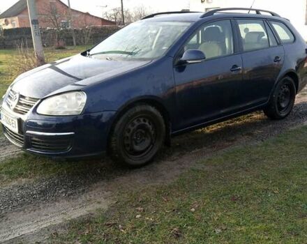 Синий Фольксваген Гольф, объемом двигателя 1.9 л и пробегом 285 тыс. км за 6200 $, фото 1 на Automoto.ua