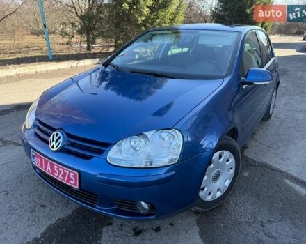 Синий Фольксваген Гольф, объемом двигателя 1.4 л и пробегом 211 тыс. км за 5700 $, фото 1 на Automoto.ua