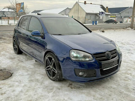 Синий Фольксваген Гольф, объемом двигателя 1.4 л и пробегом 245 тыс. км за 6499 $, фото 1 на Automoto.ua