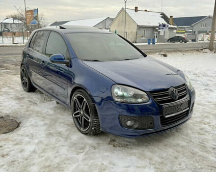 Синий Фольксваген Гольф, объемом двигателя 1.4 л и пробегом 245 тыс. км за 6499 $, фото 1 на Automoto.ua