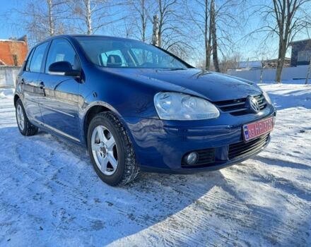 Синий Фольксваген Гольф, объемом двигателя 1 л и пробегом 195 тыс. км за 6100 $, фото 1 на Automoto.ua