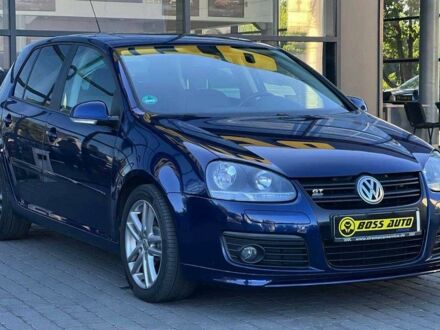 Синий Фольксваген Гольф, объемом двигателя 1.6 л и пробегом 165 тыс. км за 7600 $, фото 1 на Automoto.ua