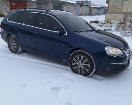 Синий Фольксваген Гольф, объемом двигателя 1.9 л и пробегом 268 тыс. км за 5999 $, фото 1 на Automoto.ua