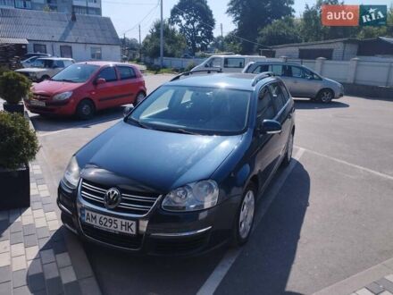 Синий Фольксваген Гольф, объемом двигателя 1.6 л и пробегом 195 тыс. км за 6700 $, фото 1 на Automoto.ua