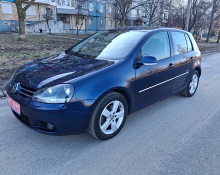 Синий Фольксваген Гольф, объемом двигателя 1.4 л и пробегом 222 тыс. км за 5999 $, фото 1 на Automoto.ua