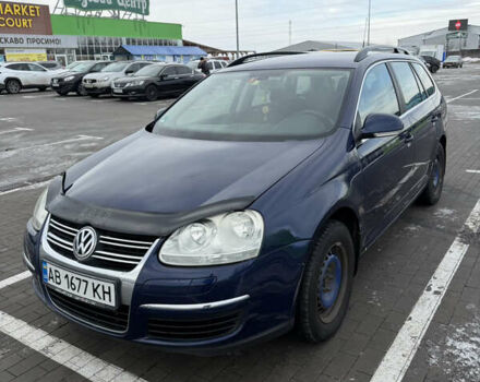 Синий Фольксваген Гольф, объемом двигателя 1.97 л и пробегом 375 тыс. км за 7000 $, фото 1 на Automoto.ua