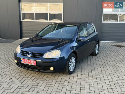 Синий Фольксваген Гольф, объемом двигателя 1.4 л и пробегом 198 тыс. км за 5999 $, фото 1 на Automoto.ua