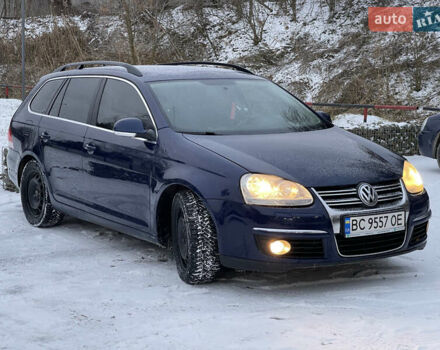 Синий Фольксваген Гольф, объемом двигателя 1.9 л и пробегом 315 тыс. км за 5750 $, фото 1 на Automoto.ua