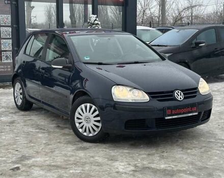 Синий Фольксваген Гольф, объемом двигателя 1.4 л и пробегом 205 тыс. км за 5999 $, фото 1 на Automoto.ua