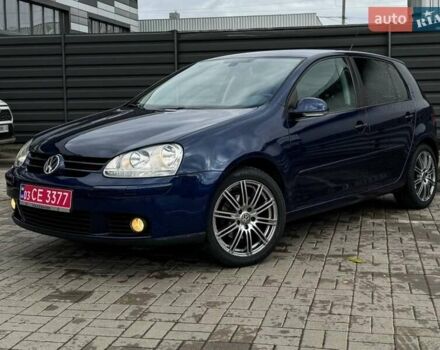 Синий Фольксваген Гольф, объемом двигателя 1.6 л и пробегом 190 тыс. км за 6900 $, фото 1 на Automoto.ua