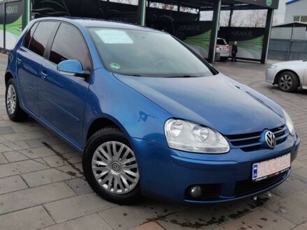 Синий Фольксваген Гольф, объемом двигателя 1.4 л и пробегом 189 тыс. км за 5550 $, фото 1 на Automoto.ua