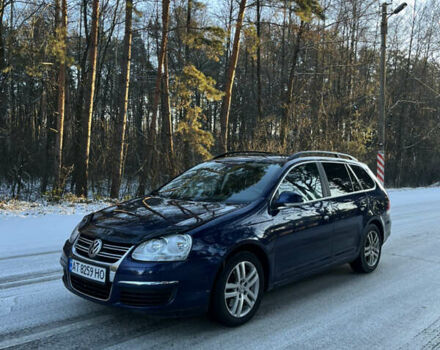 Синий Фольксваген Гольф, объемом двигателя 1.9 л и пробегом 265 тыс. км за 5700 $, фото 1 на Automoto.ua