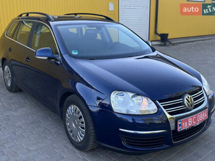 Синий Фольксваген Гольф, объемом двигателя 1.4 л и пробегом 214 тыс. км за 5999 $, фото 1 на Automoto.ua